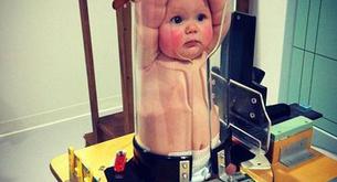 ¿has visto ya la famosa foto del bebé en el tubo?