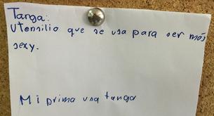 Las definiciones escritas por niños que arrasan en Facebook