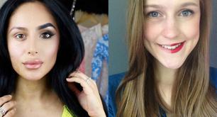 ¿Qué significan los selfies con media cara maquillada?