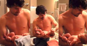 Este vídeo de un padre bañando a su bebé conseguirá emocionarte