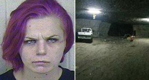 Esta madre tenía a su hijo metido en una caja dentro de una cueva