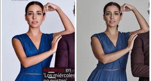 Inma Cuesta indignada al ver cómo han retocado su foto para esta portada