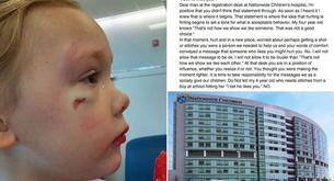 Un compañero de clase la golpeó y lo que le dijeron en urgencias indignó a su madre