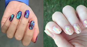Las “uñas de cristal roto” son la última moda