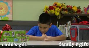 Así reaccionan estos niños cuando tienen que elegir entre un regalo para ellos o sus padres