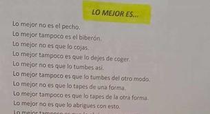 Esta nota colgada en la puerta de un pediatra se ha hecho viral