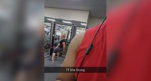 Se burló de una mujer del gimnasio, pero no se esperaba la respuesta en las redes