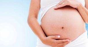 Se quedó embarazada de su segundo hijo durante el embarazo del primero