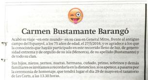 Se publica la primera esquela con emoticono