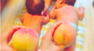 Bebés con traseros de melocotón: la última sensación de internet