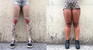 Estas piernas anónimas se han convertido en viral