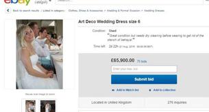 Vende su vestido de novia para pagar el divorcio y el anuncio da la vuelta al mundo