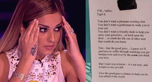 Pregunta por qué las mujeres prefieren a los “chicos malos” y recibe lo que merece