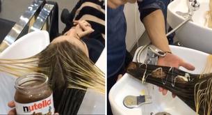 El estilista que tiñe a sus clientas con Nutella y leche condensada