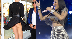 Los descuidos de famosos sin ropa interior más escandalosos