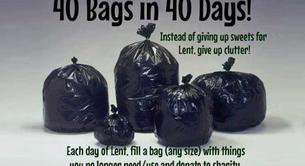 '40 bolsas en 40 días' el reto para poner orden que arrasa en internet