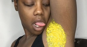 La mascarilla de pegamento para las axilas que circula por internet