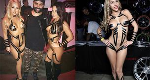 Vestirse con cinta adhesiva: la tendencia que llega directamente desde Miami