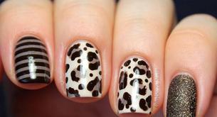 Cómo pintar las uñas con animal print paso a paso