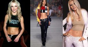 Vuelven el talle bajo y los tops: ¿era necesario?