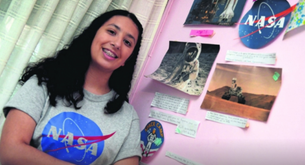 Recibió una beca para la NASA pero internet prefiere burlarse de su físico